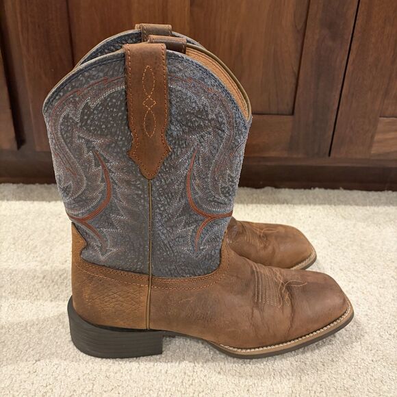 EUC Cody James Force Western Boots Blue Mens Sz 12D BCJSP25P2-3 Anti Slip Cowboy main image 6